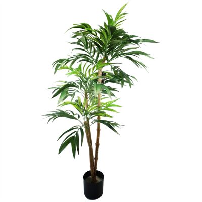 Leaf Design 140cm Albero di mango artificiale resistente ai raggi UV