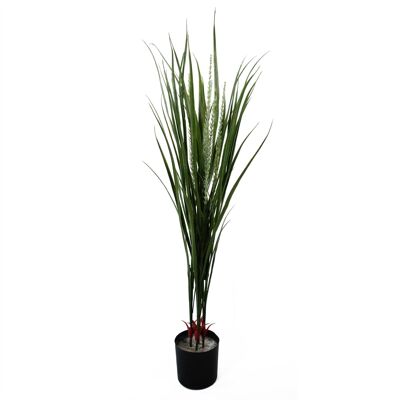 Pianta di erba artificiale resistente ai raggi UV Leaf Design da 90 cm