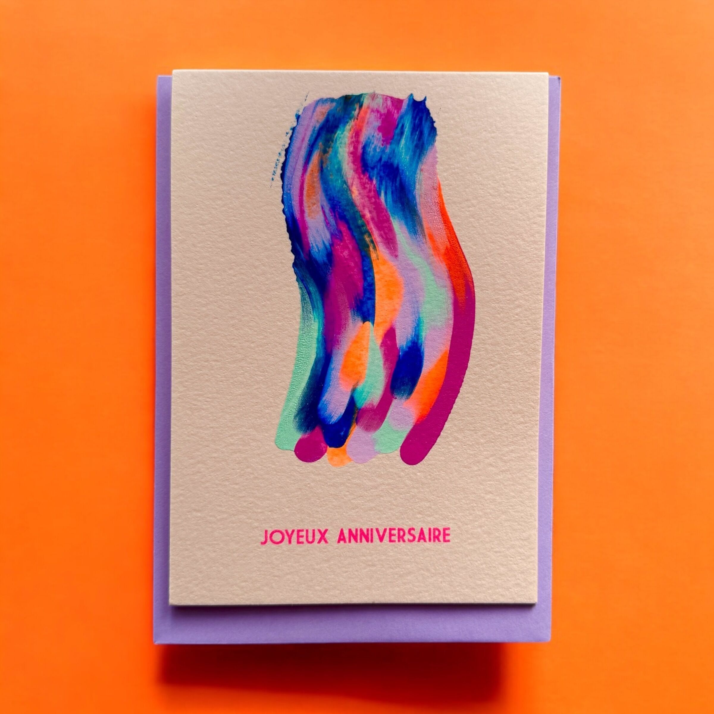 Teinté * Joyeux Anniversaire lilas