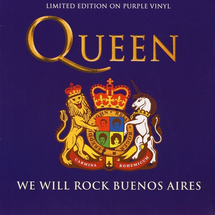 Queen LP - We Will Rock Buenos Aires (Vinile viola)