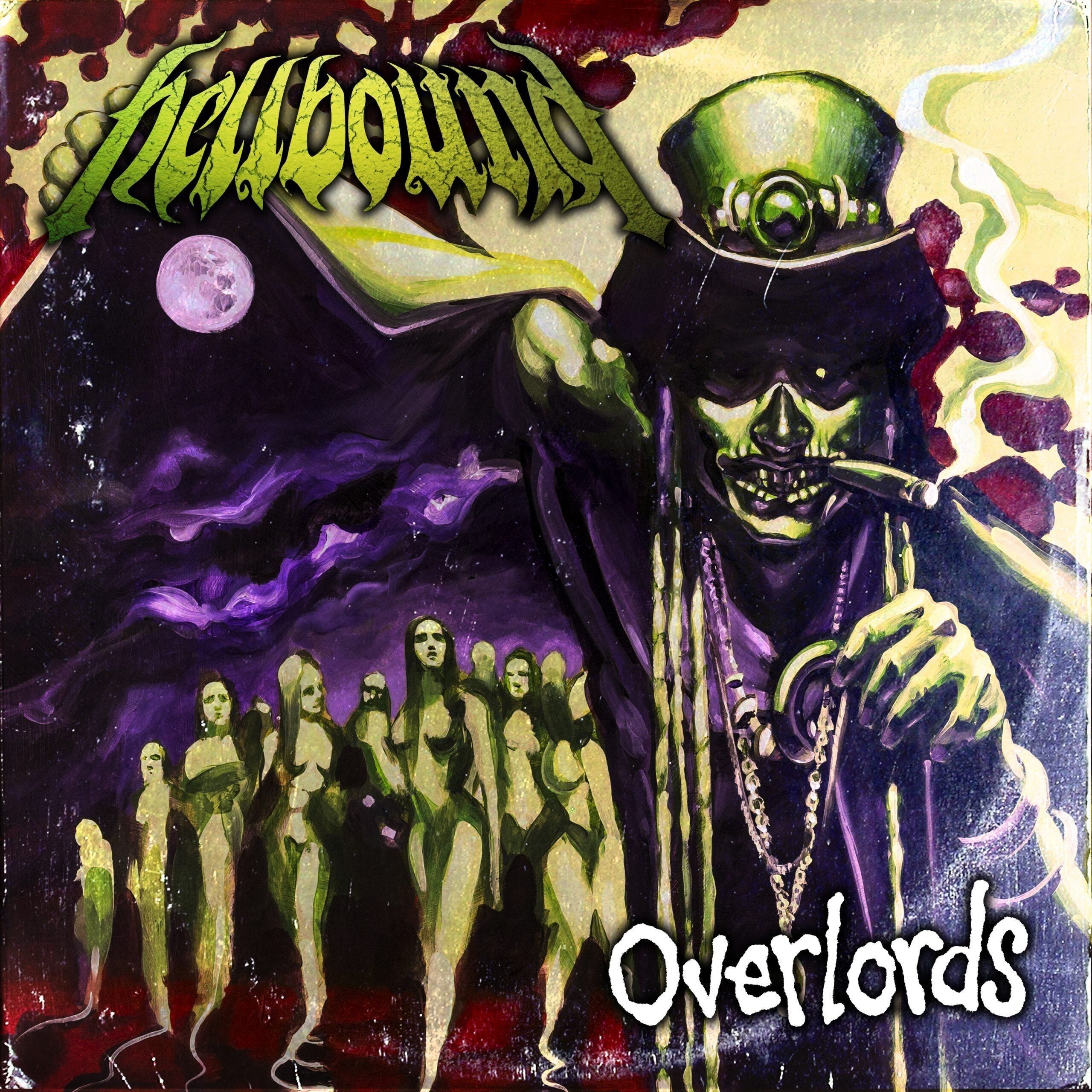 Hellbound LP - Overlords (Vinile viola solido)