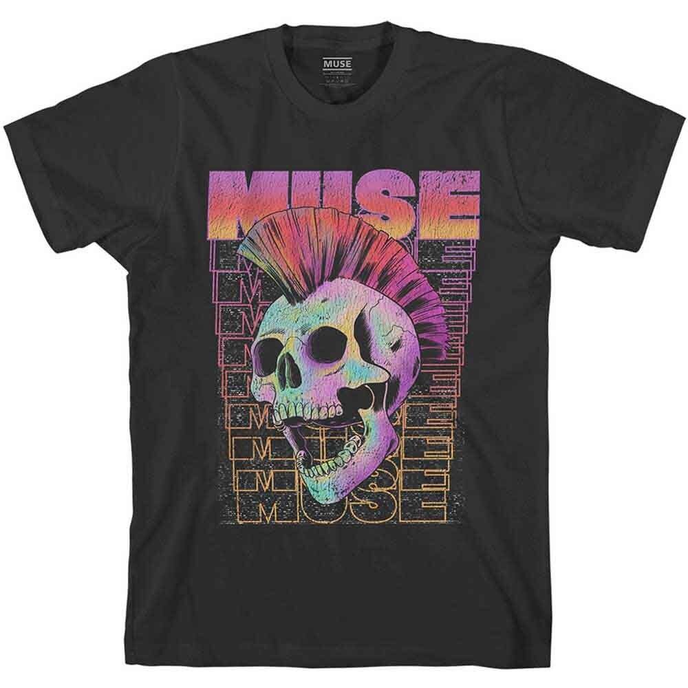 Muse T-Shirt - Irokesenschädel