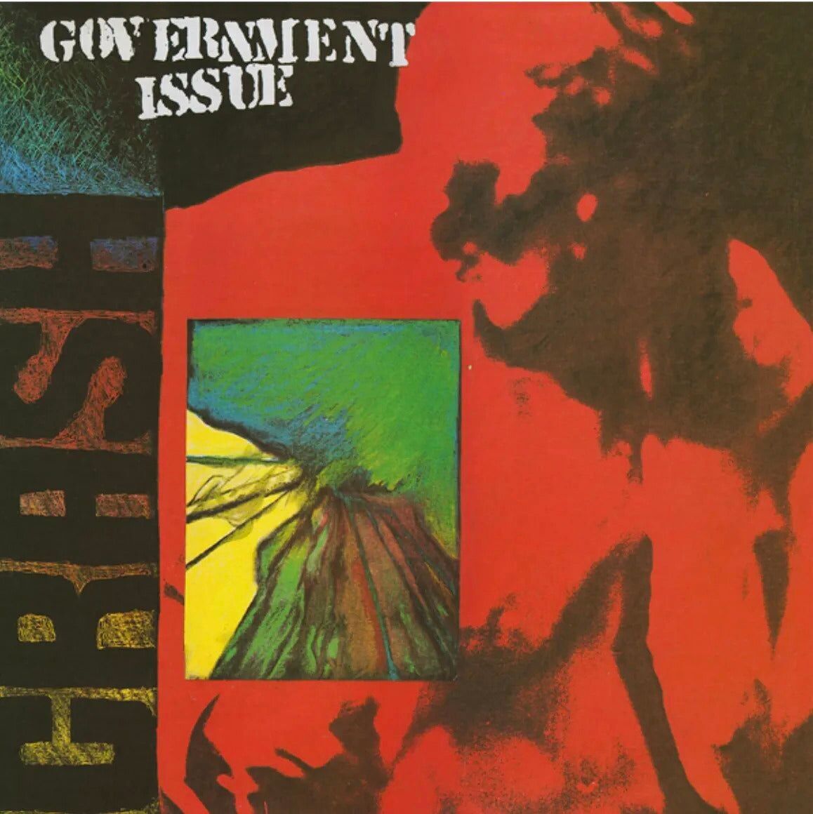 LP emesso dal governo - Crash (vinile rosso)