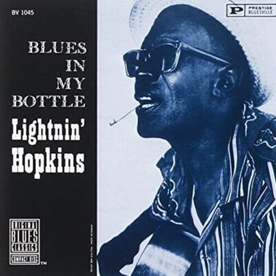 LP de Lightnin' Hopkins: Blues en mi botella