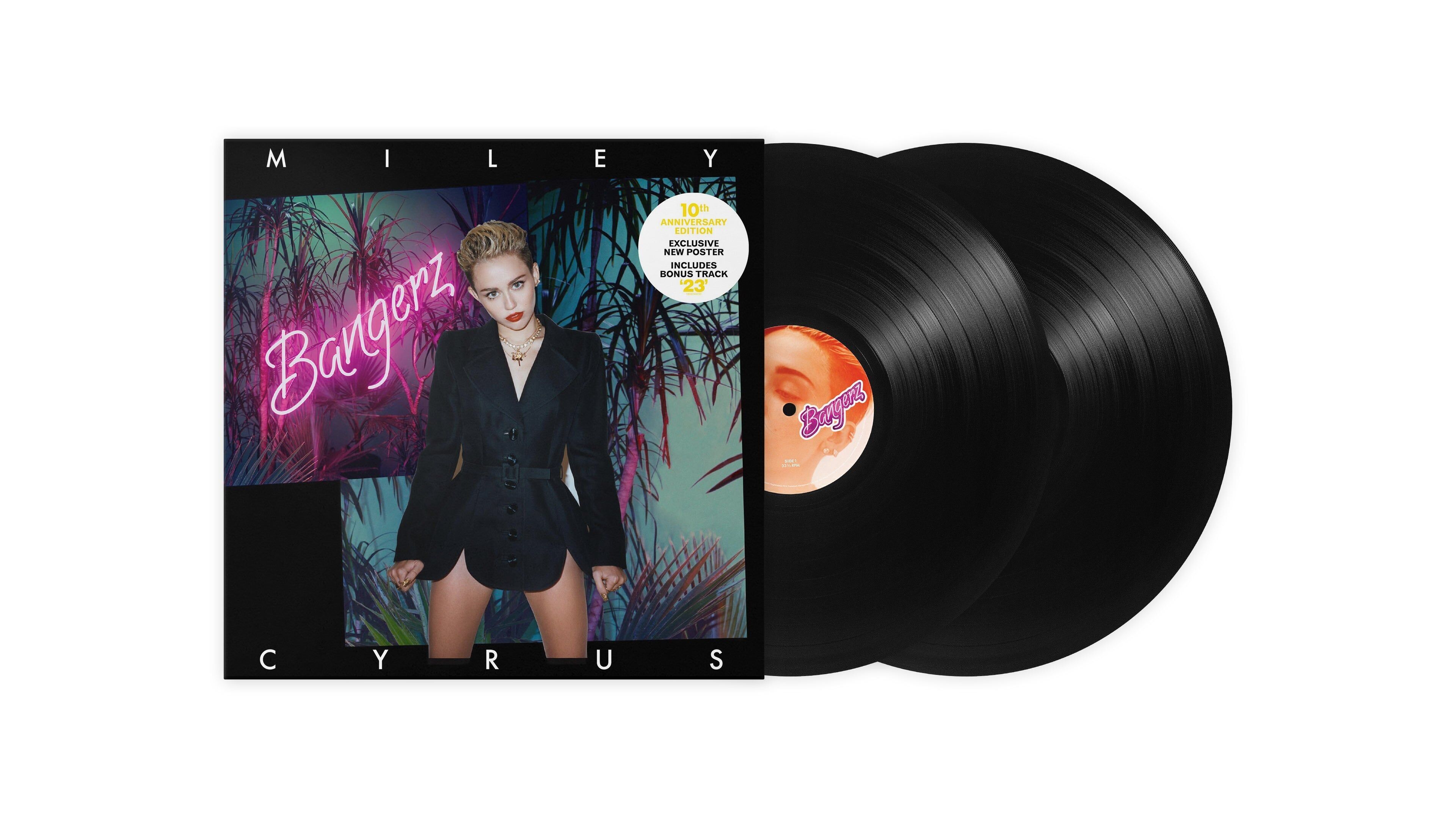Miley Cyrus LP - Bangerz: 10. Jahrestag