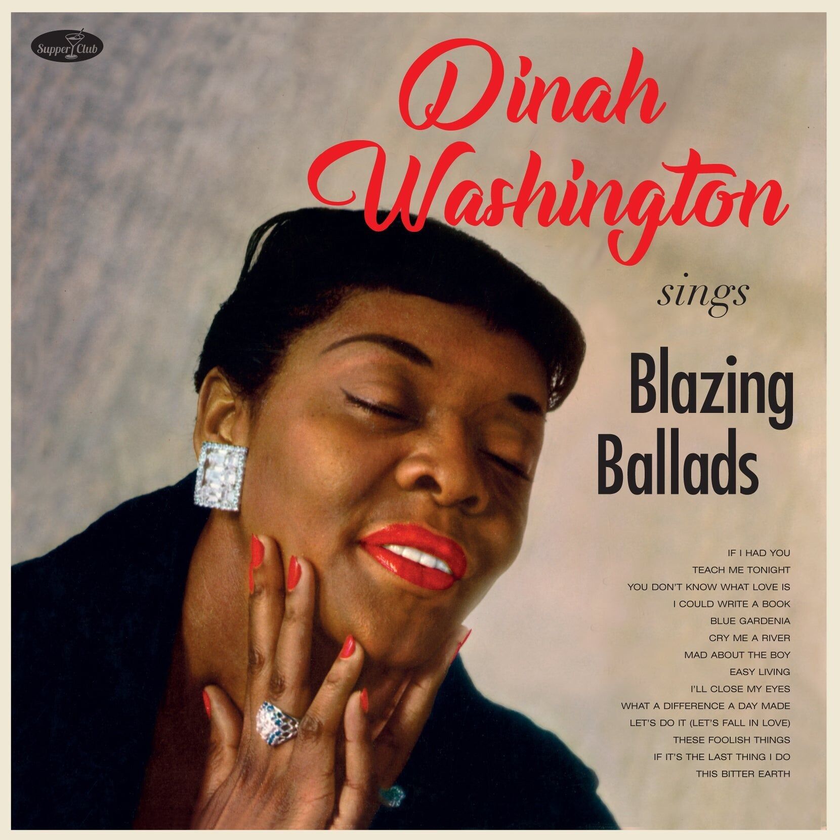 Dinah Washington LP - Sings Blazing Ballads (Edizione limitata)