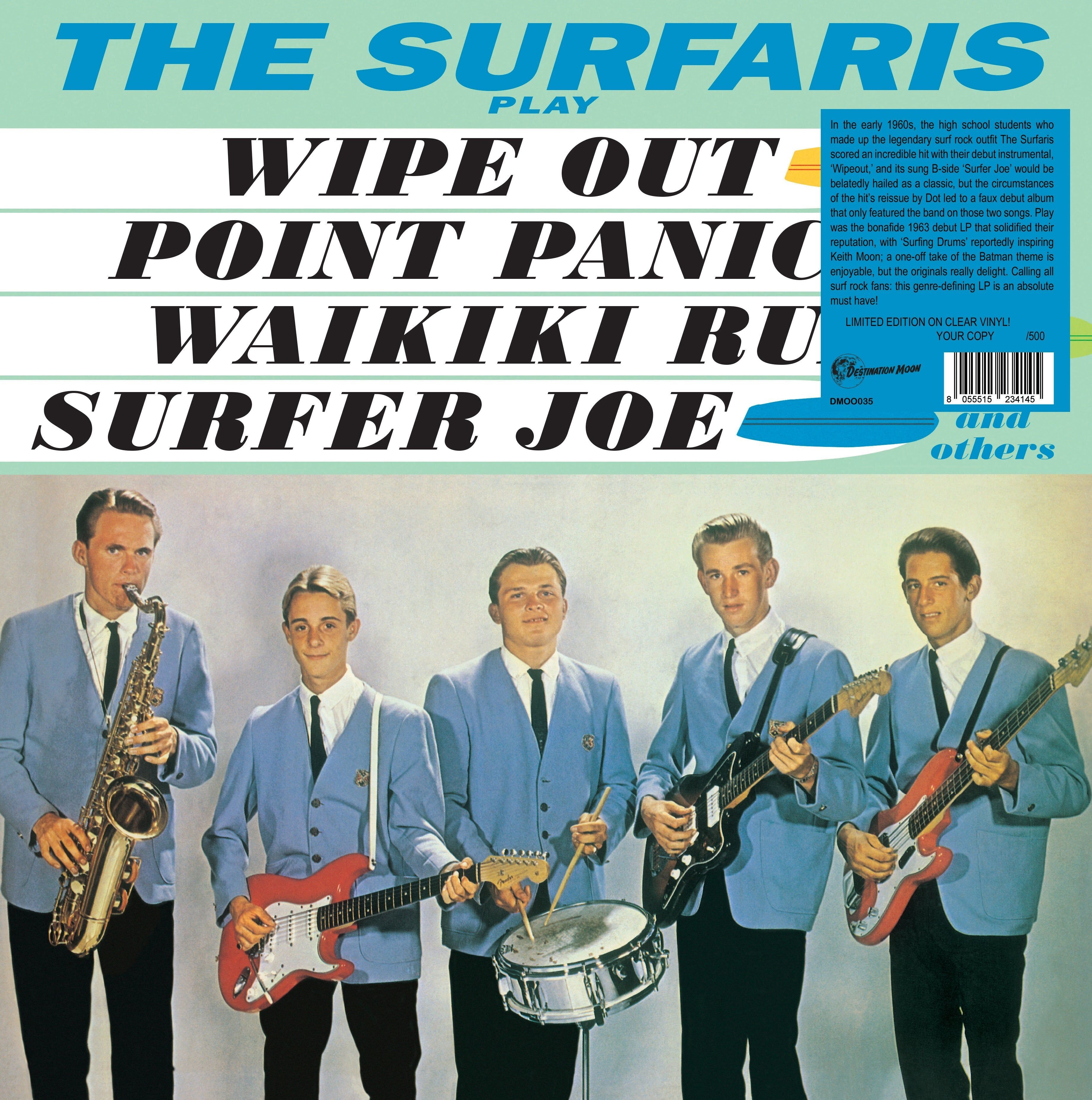 Surfaris LP - Play (Edizione Numerata) (Vinile Trasparente)