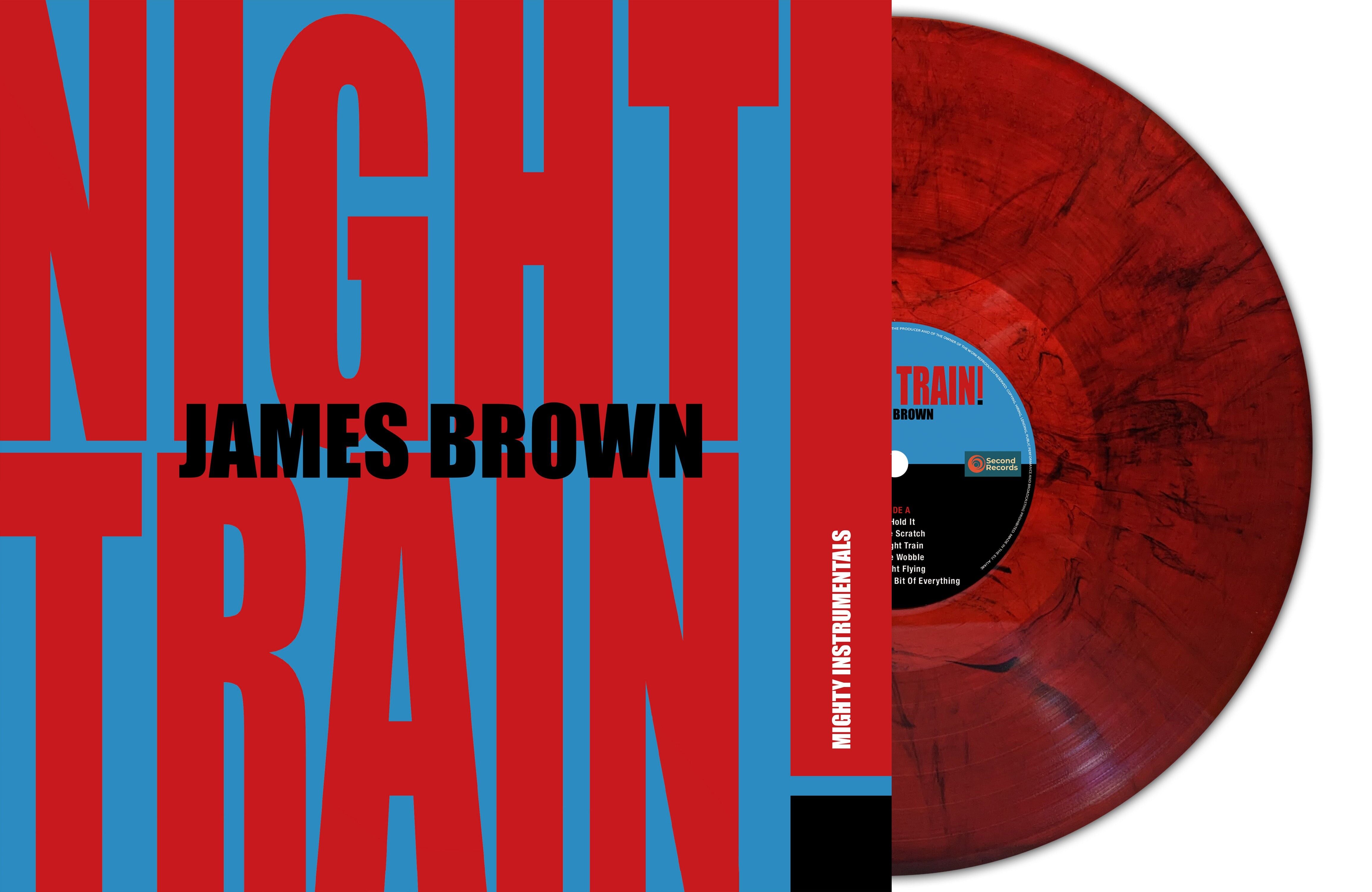 James Brown LP - Night Train (Red Marble Vinyl)
