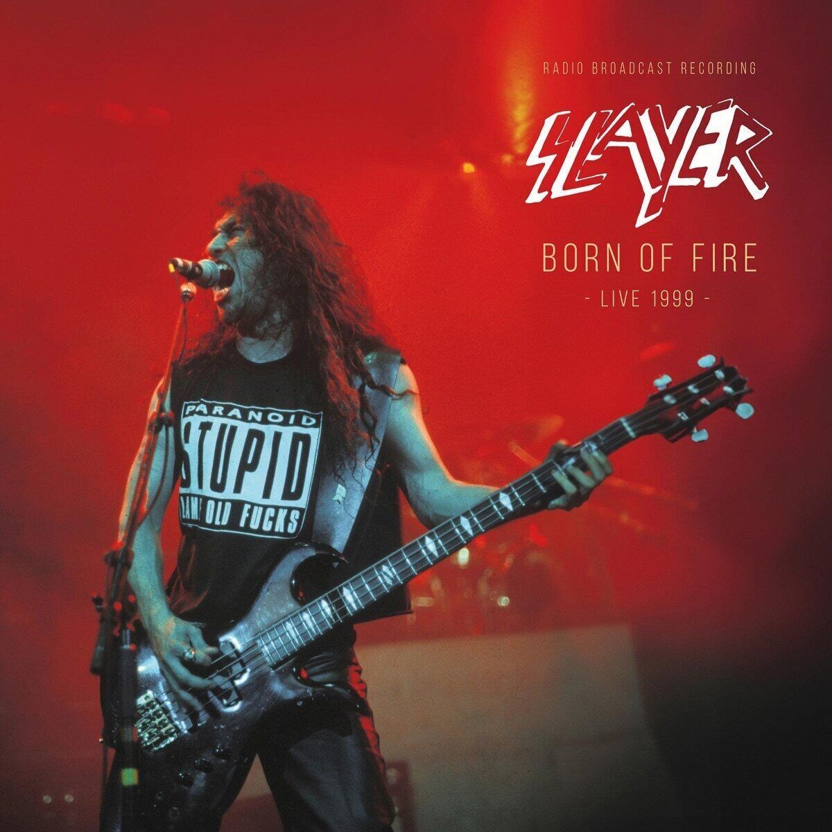 Slayer LP – Aus Feuer geboren.Live 1999 (rotes Vinyl)
