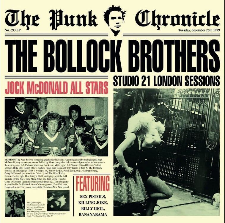 Bollock Brothers LP - 21 sessioni in studio