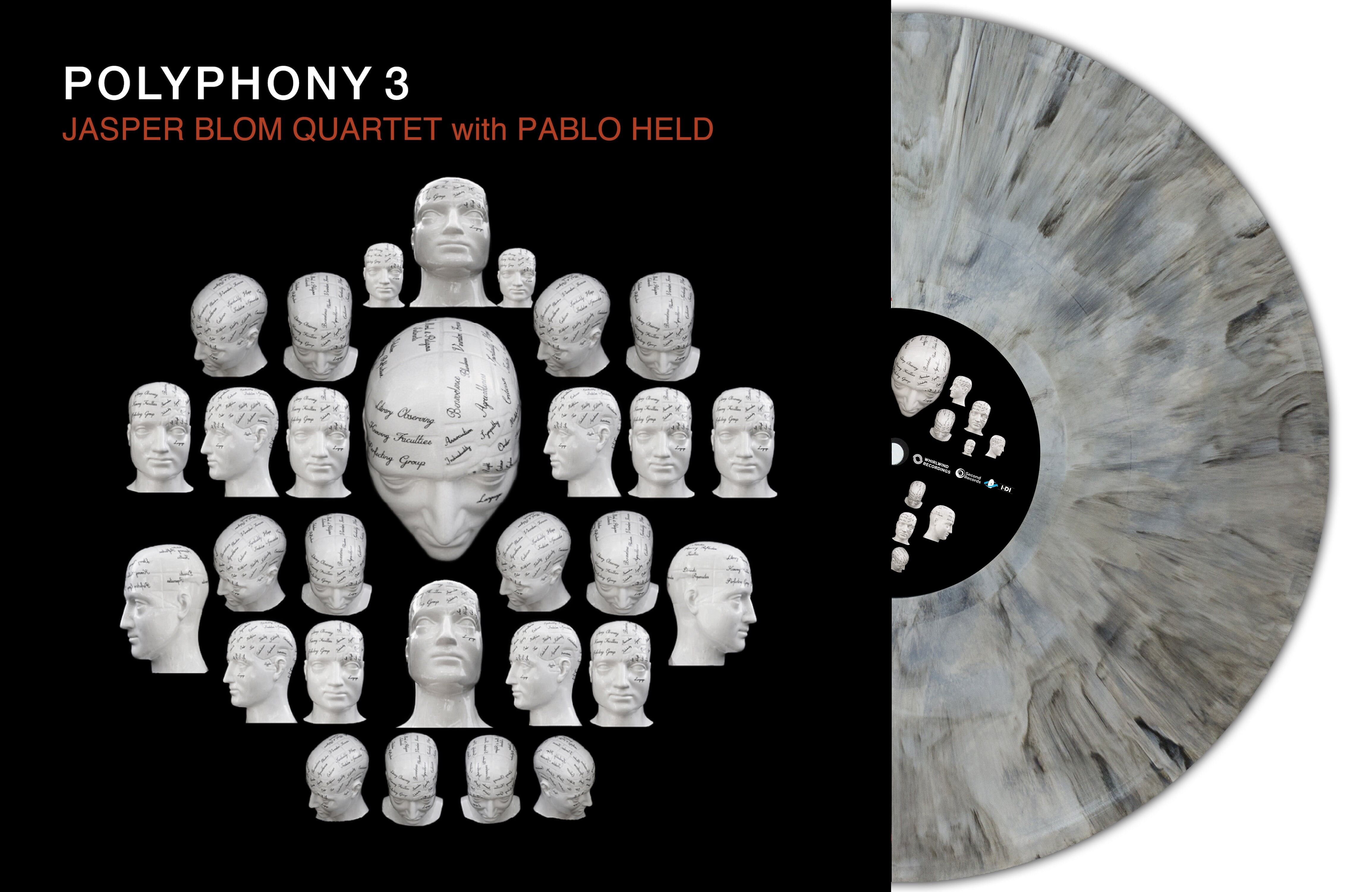 Jasper Blom Quartet With Pablo Held LP - Polyphony 3 (Marble Vinyl)