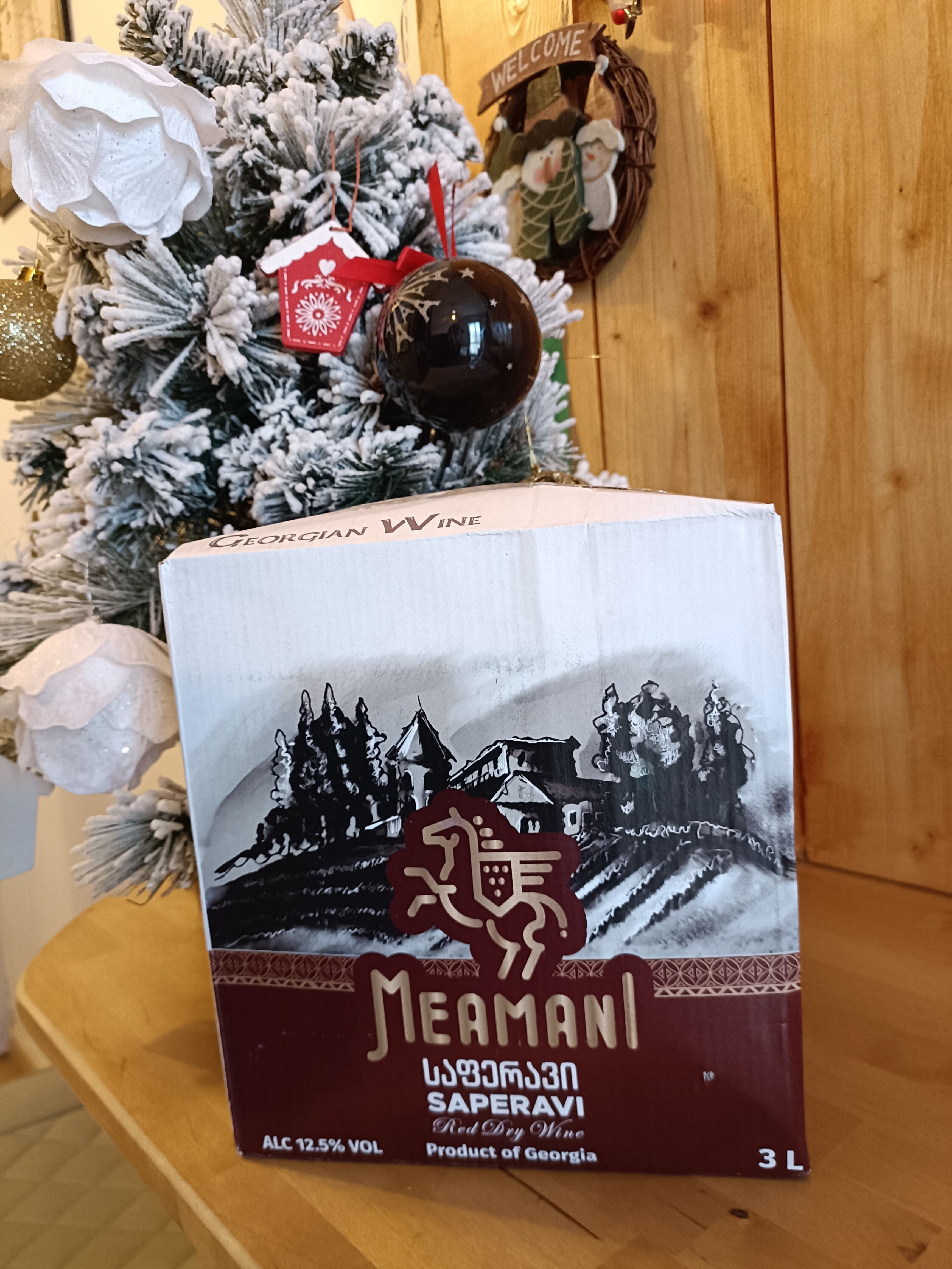 Saperavi – Vino Tinto – Intensidad Georgiana en Gran Formato – 3 litros