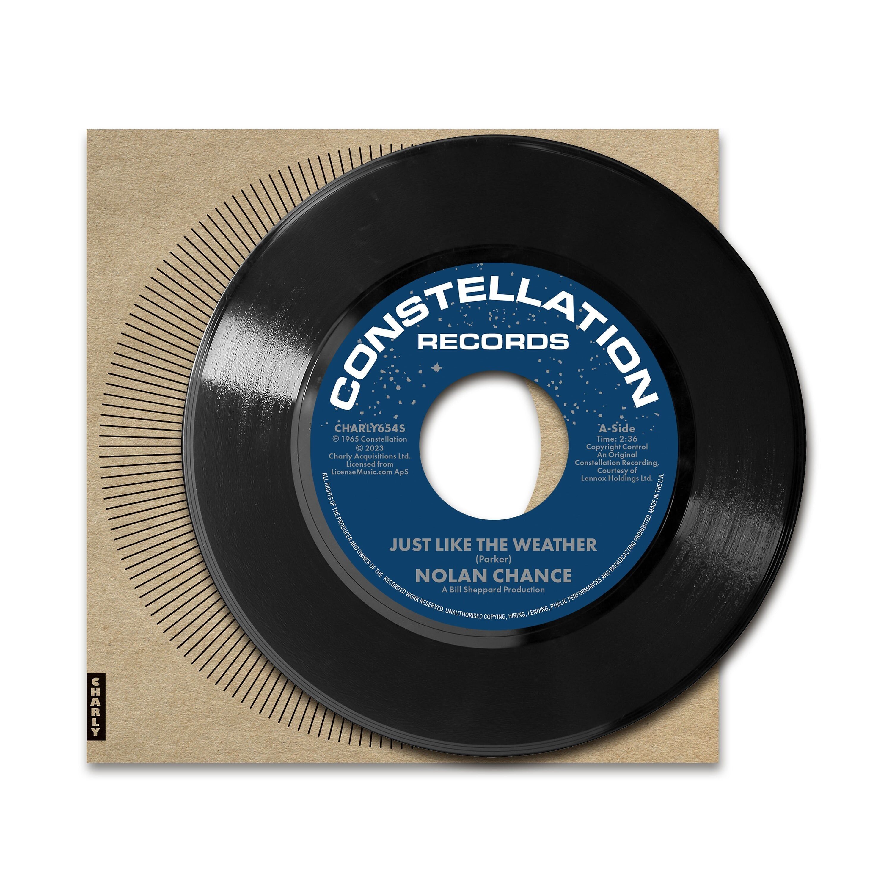 Nolan Chance LP - Just Like The Weather / If He Makes You