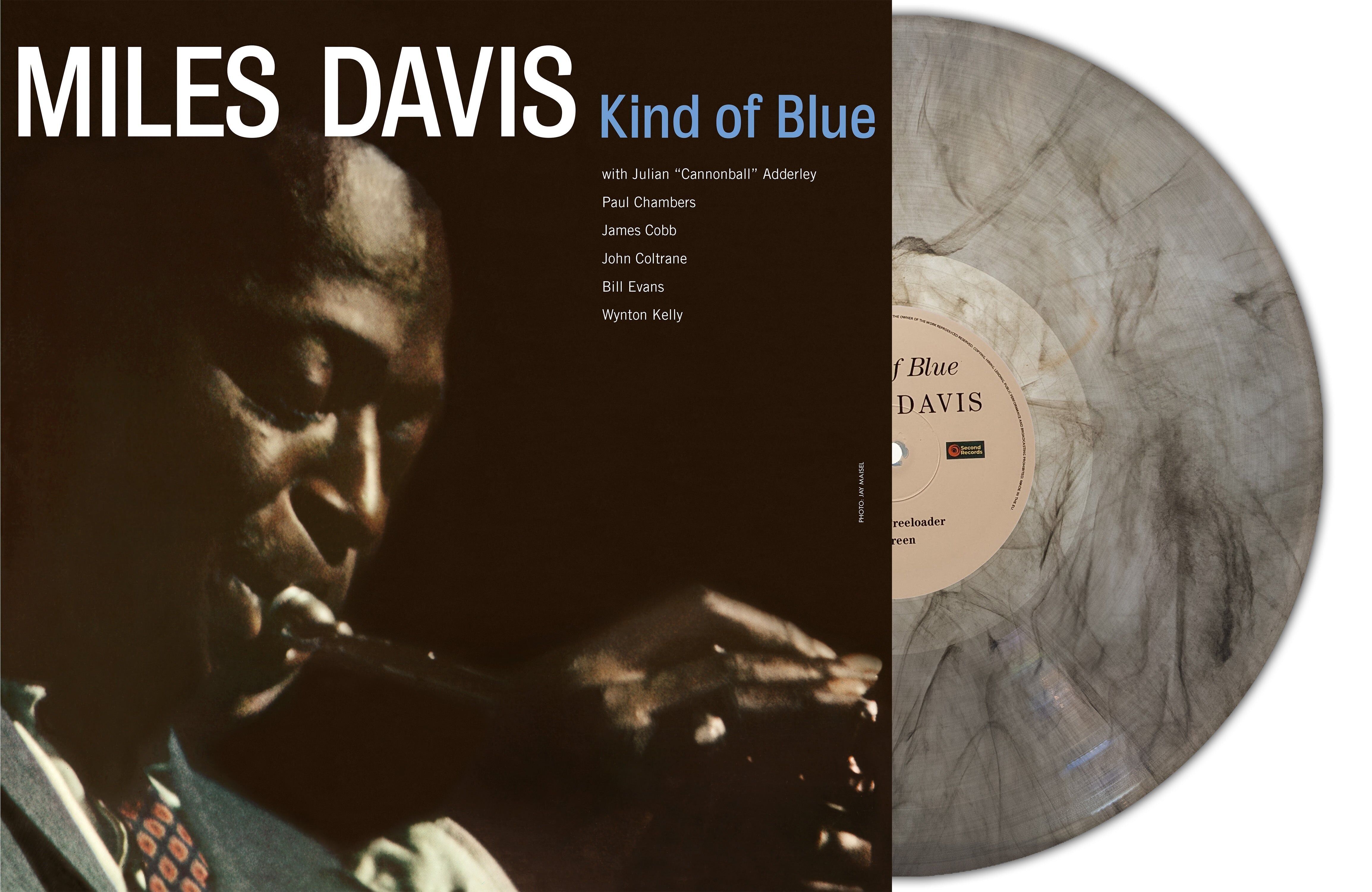 Miles Davis LP - Kind Of Blue (Vinile Grigio Marmo)