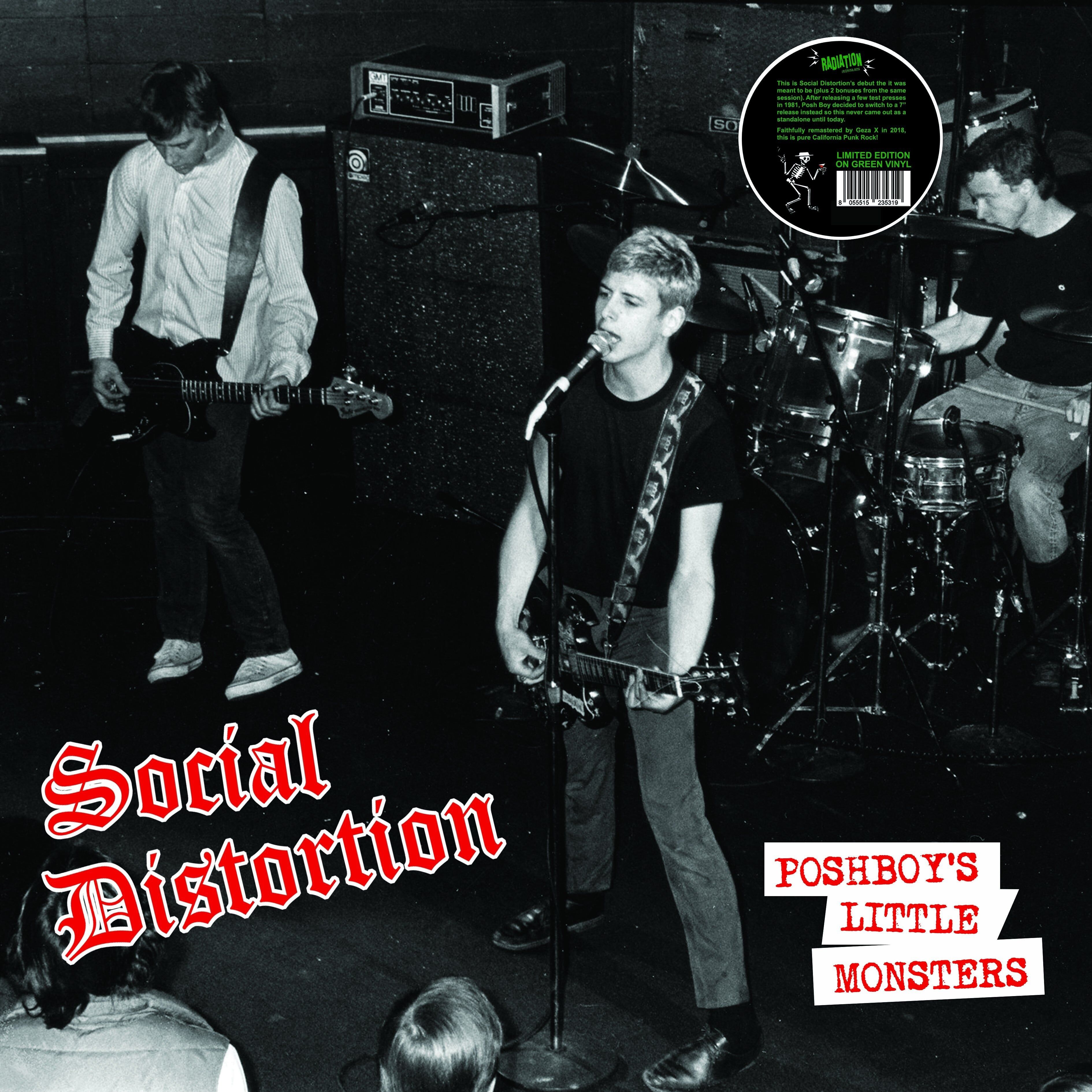 Social Distortion LP - Poshboy'S Little Monsters (Vinile verde)