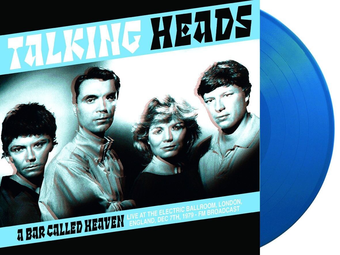 Talking Heads LP - Un bar llamado cielo: en vivo en el Electric Ballroom. Londres. Inglaterra. 7 de diciembre.1979 - Transmisión FM (vinilo azul)