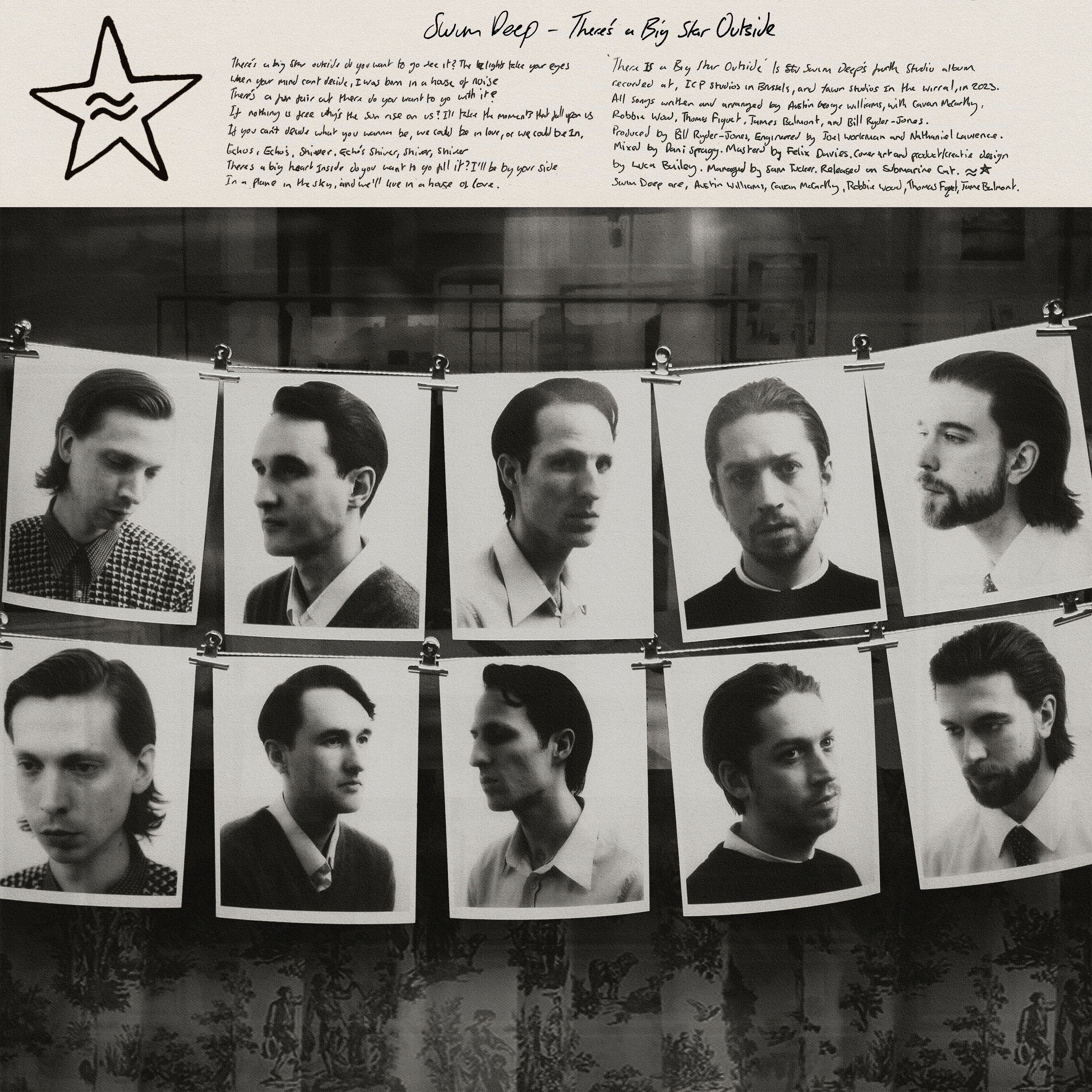 Swim Deep LP – Da ist ein großer Star draußen (klares Vinyl)