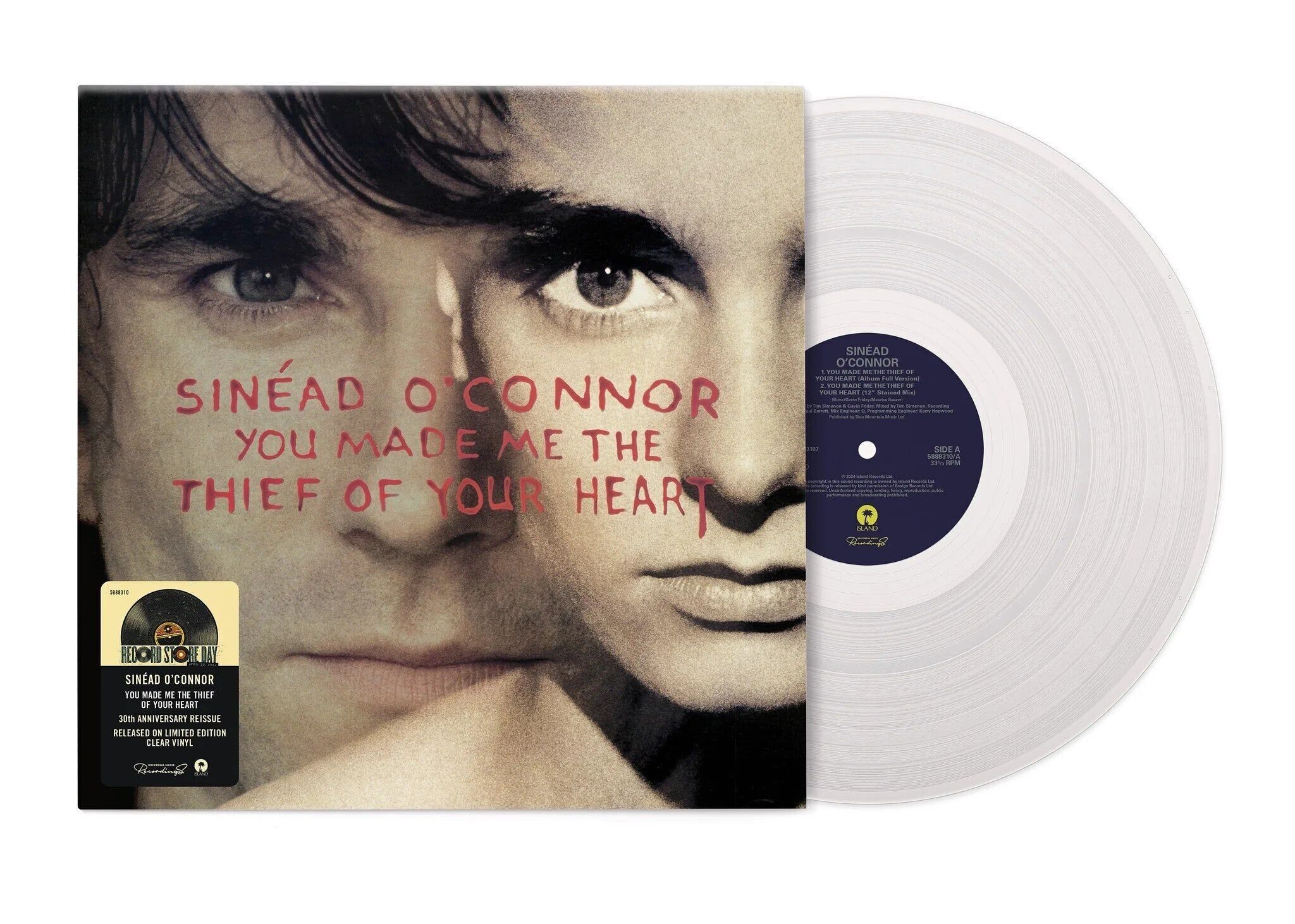 Sinead O'Connor LP – Du hast mich zum Dieb deines Herzens gemacht – 30. Jahrestag