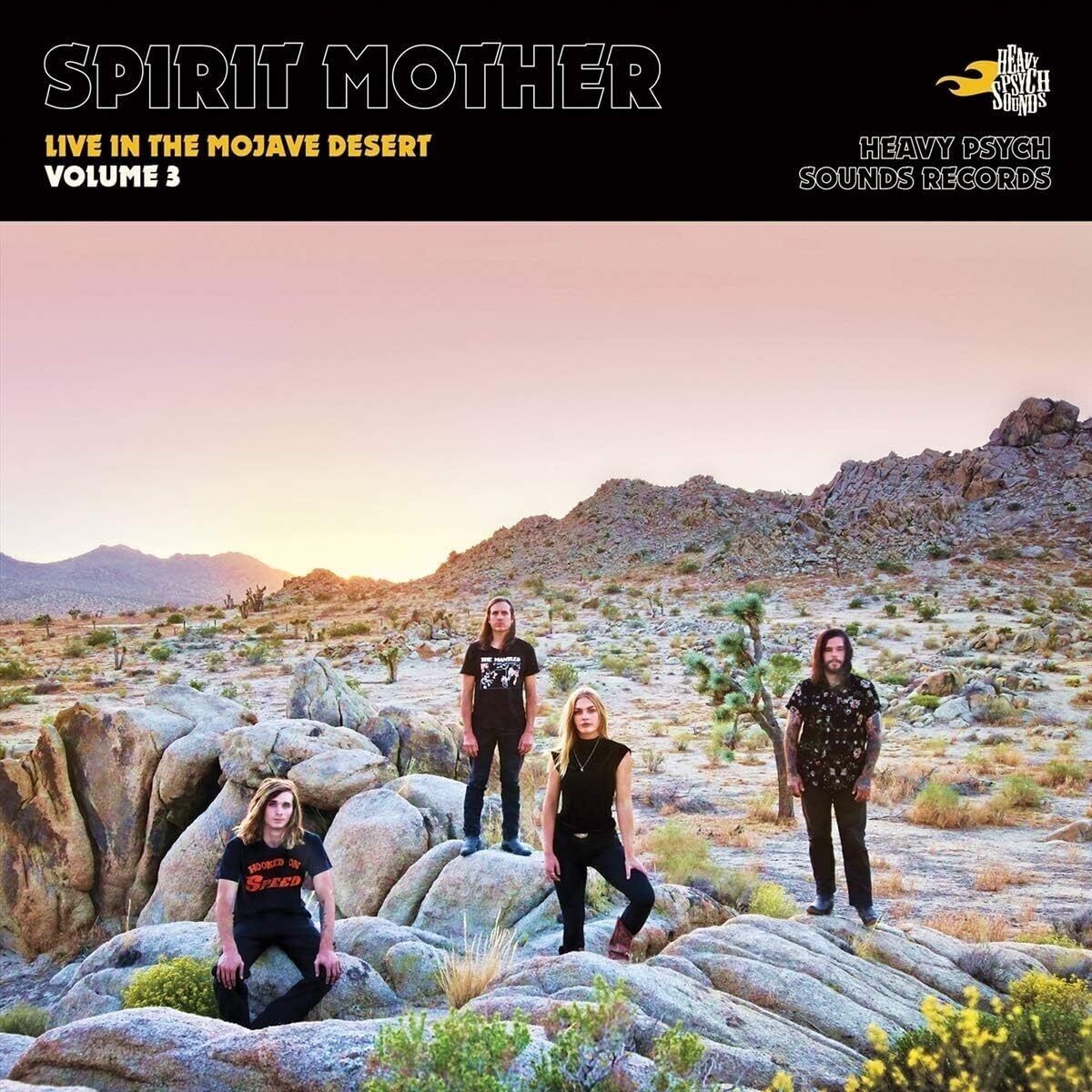 Spirit Mother LP - Live In The Mojave Desert - Volume 3 (Yellow/Red Vinyl)