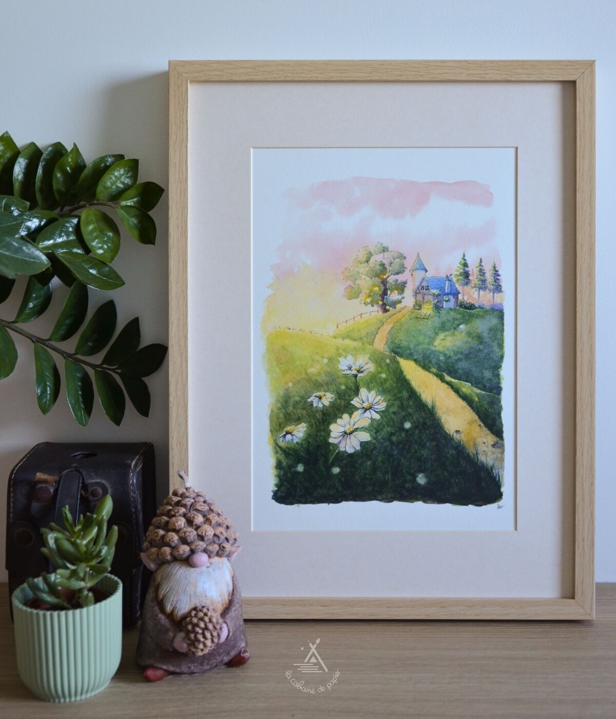 Póster A4 "La casa de Violet"