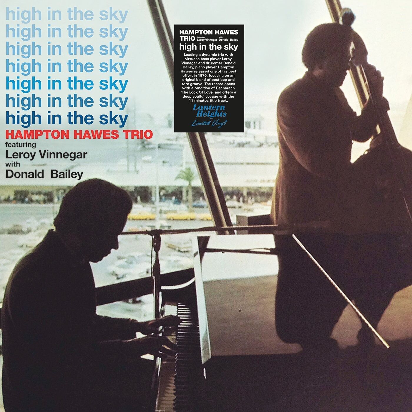 Hampton Hawes Trio LP - Alto nel cielo