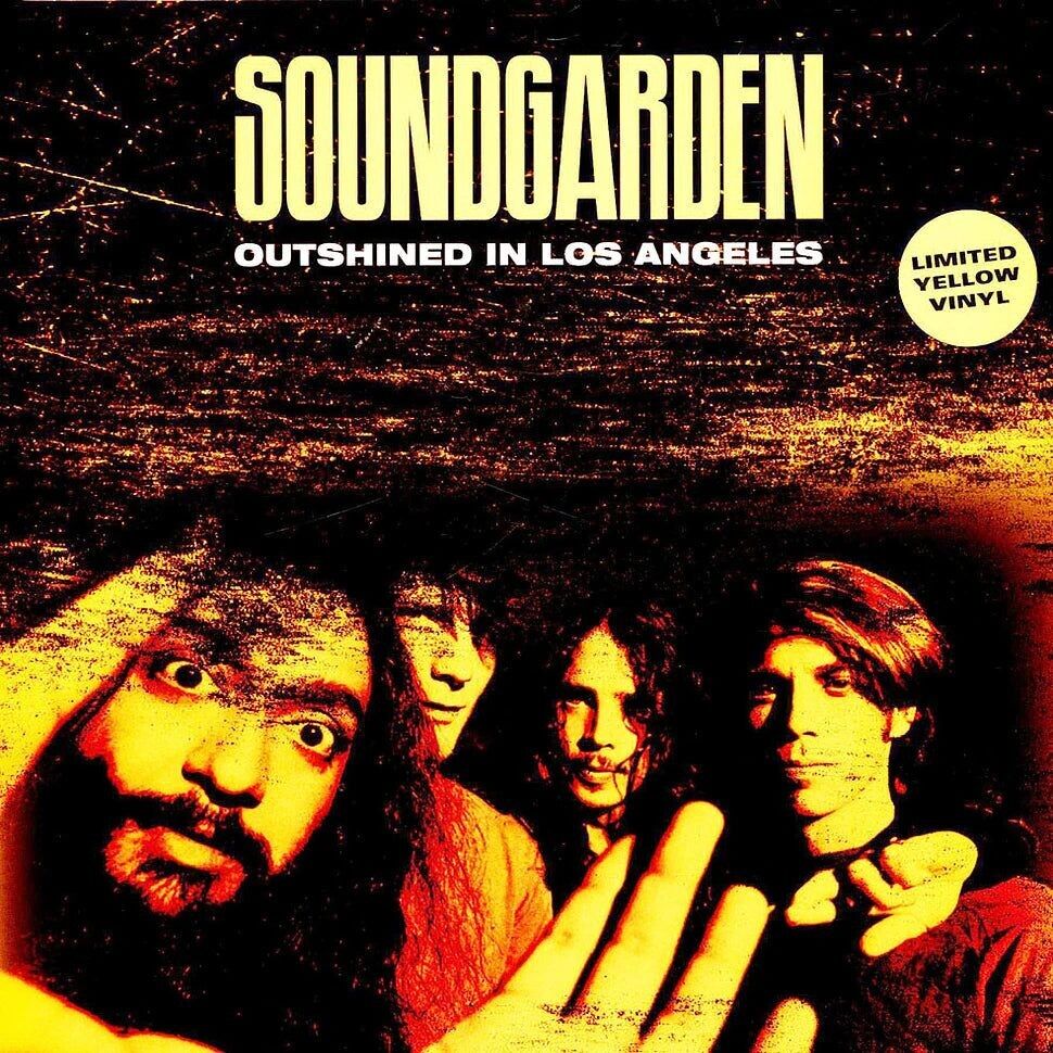 Soundgarden LP – Outshined In Los Angeles (gelbes Vinyl)