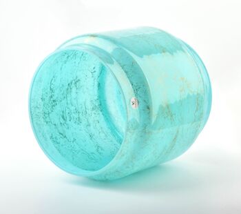Vase Cristie H20 turquoise-OX3302 2
