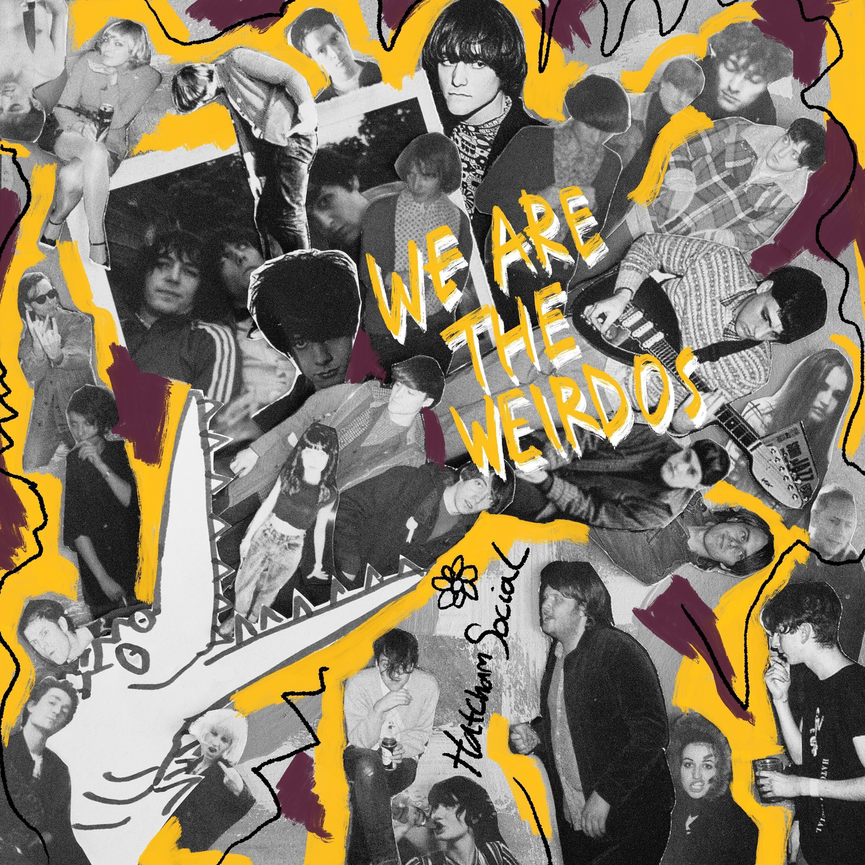 Hatcham Social LP – We Are The Weirdos (lila Vinyl)