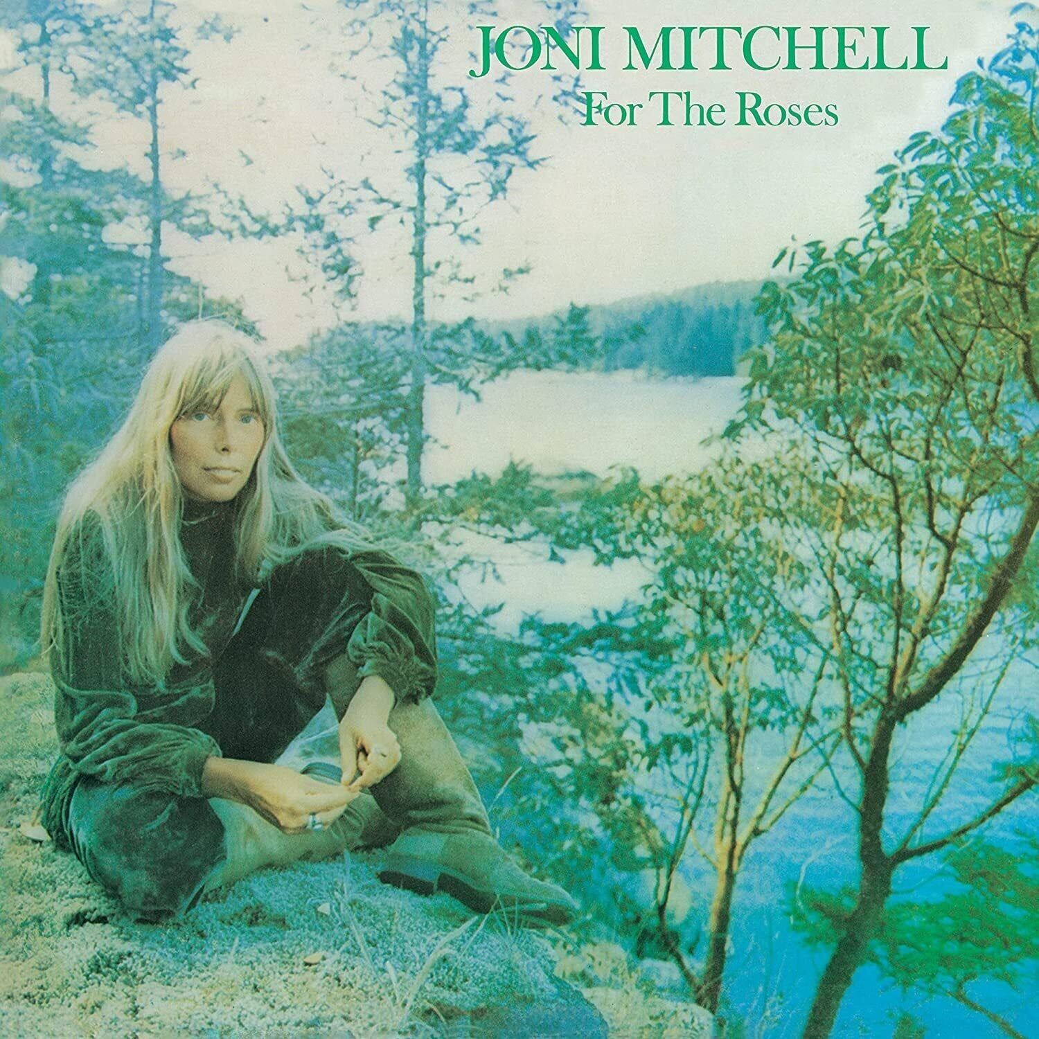 Joni Mitchell LP - Pour les roses (vinyle transparent aqua)