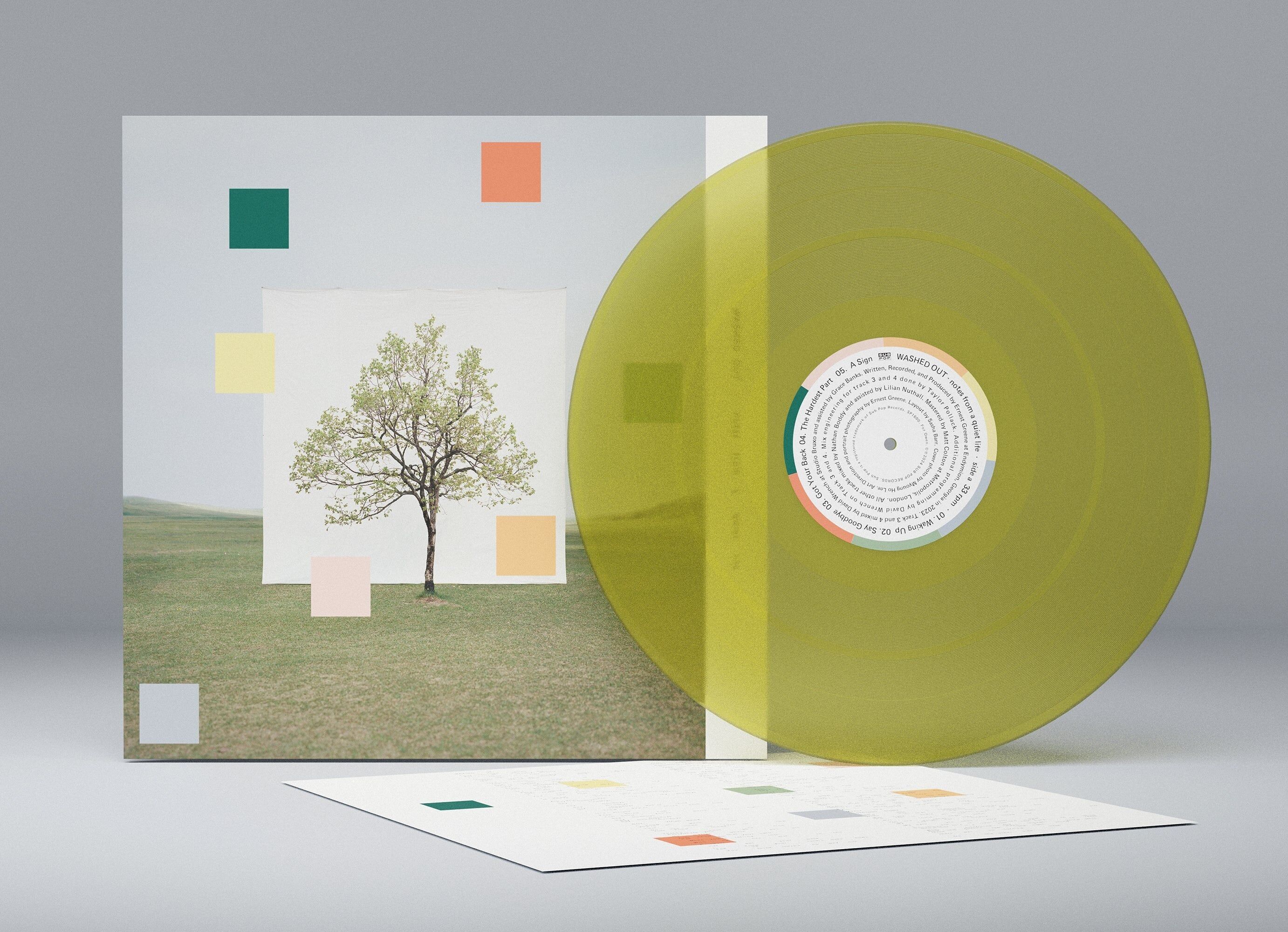 Washed Out LP – Notes From A Quiet Life (Loser Edition) (gelbgrünes Vinyl)