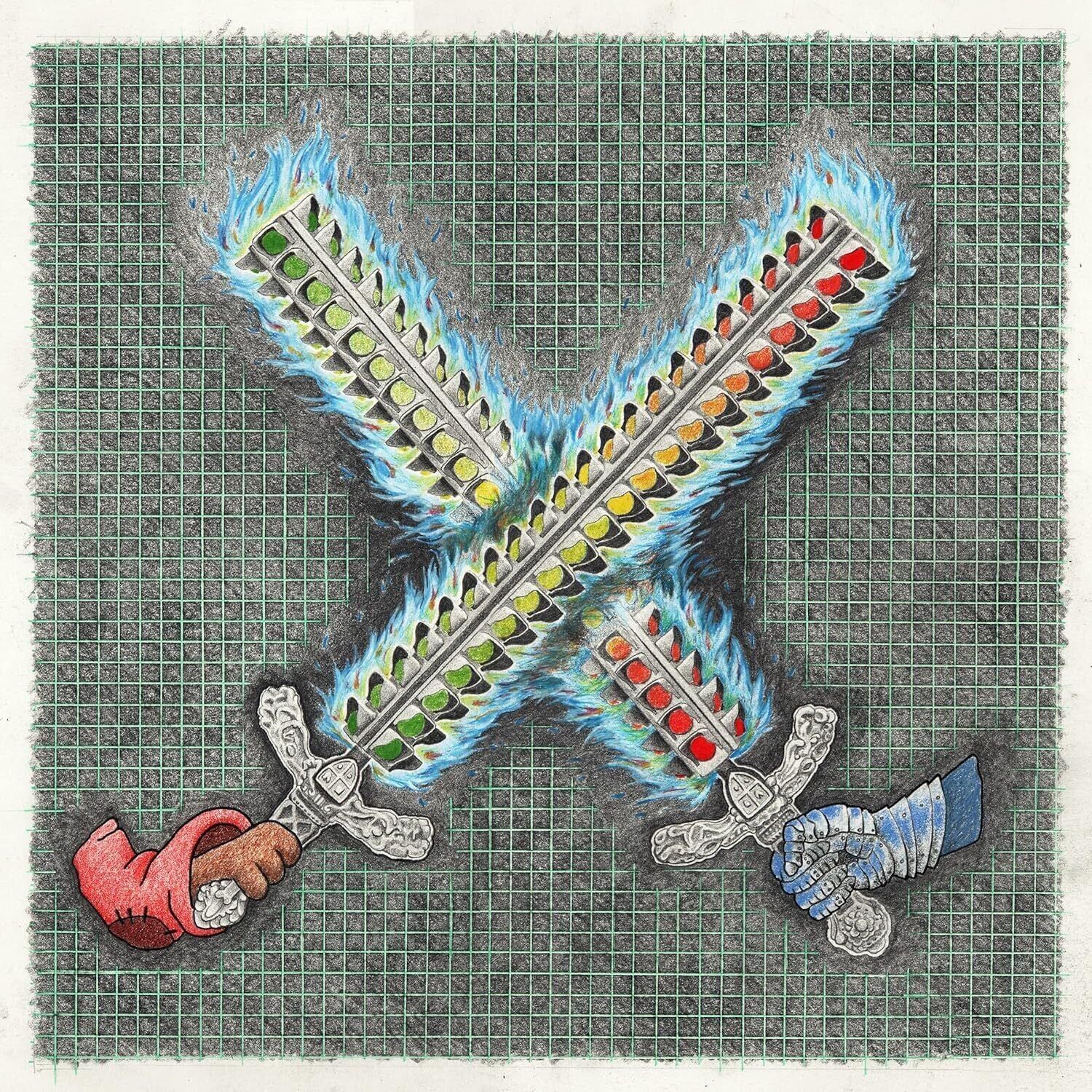 Fievel Is Glauque LP - Flaming Swords (Eco Mix Vinyl)