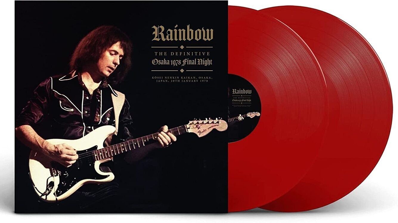 Rainbow LP - Osaka 1978 (Red Vinyl)