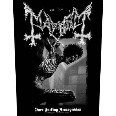 Mayhem Patches - Tessuto da cucire - Puro fottuto Armageddon