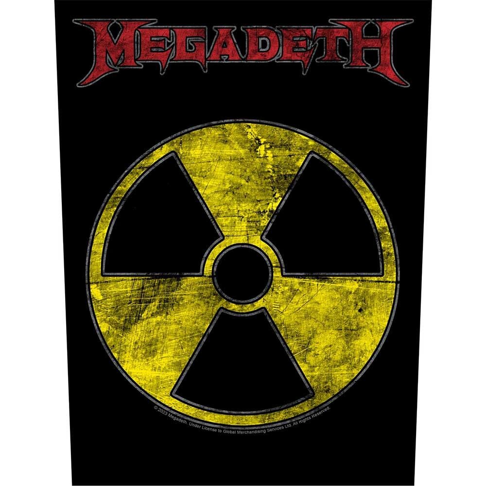 Megadeth Patches - Woven Sew On - Radioactive