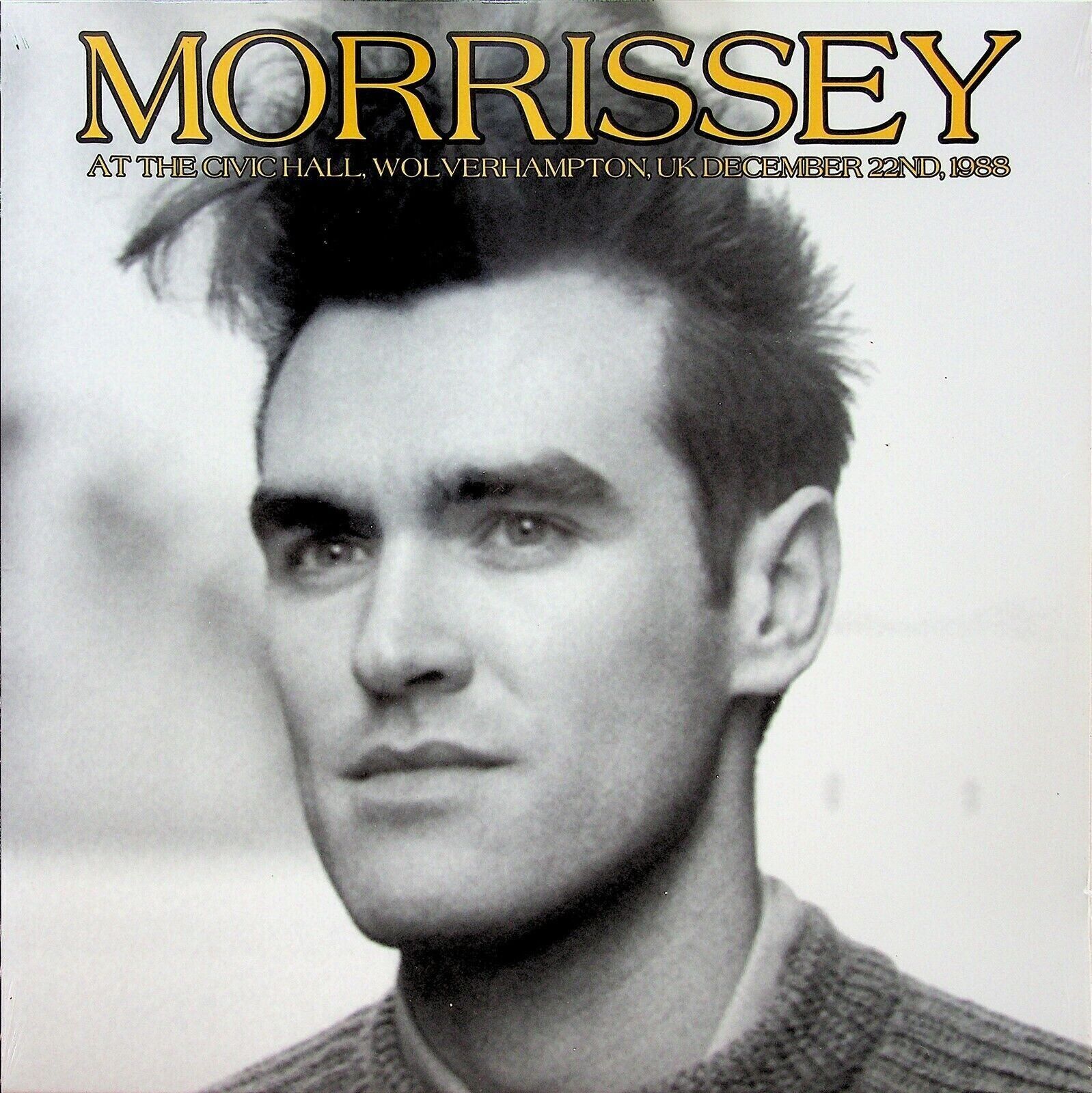 Morrissey LP - At The Civic Hall. Wolverhampton. Uk December 22Nd. 1988 (Pink Vinyl)