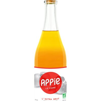 APPIE CIDER - ORGANIC EXTRA BRUT 6.5% 75cl
