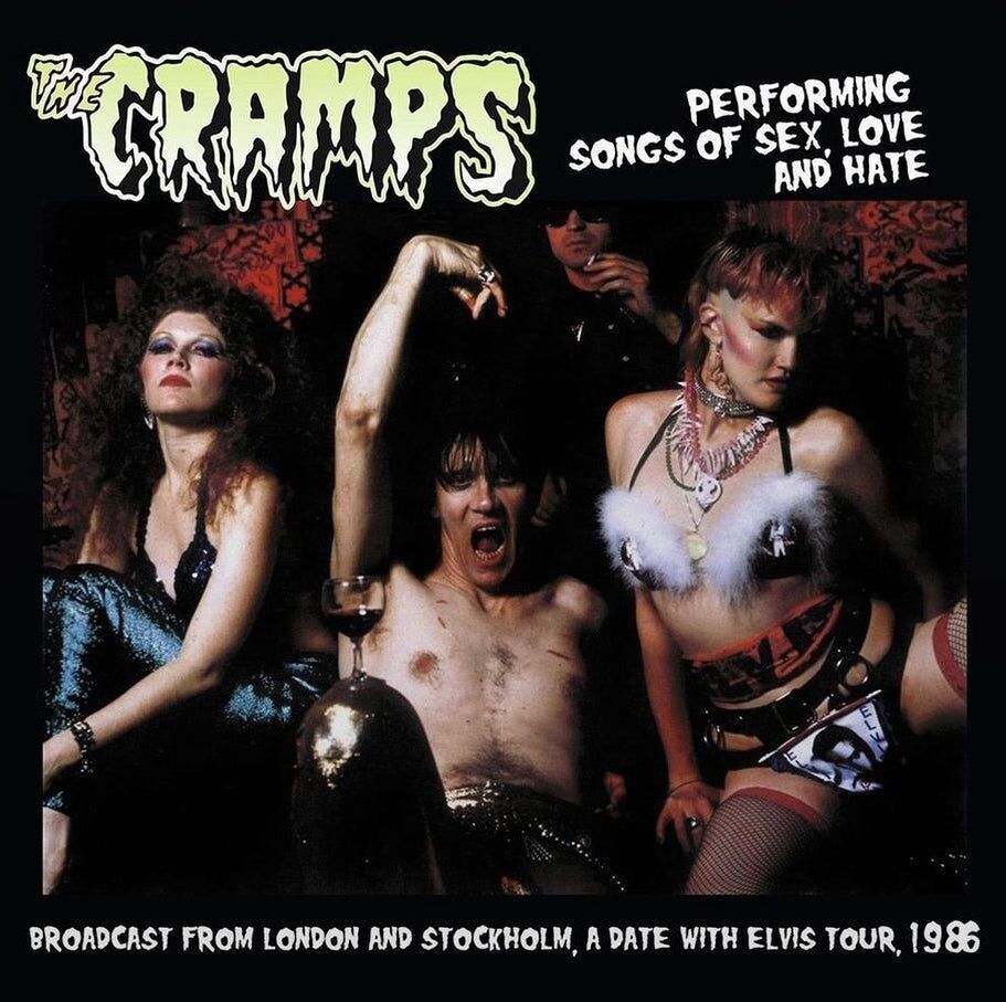 Cramps LP - Esecuzione di canzoni di sesso, amore e odio (vinile rosa)