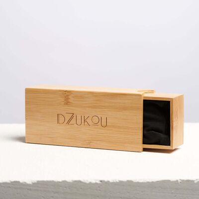 Étui en bambou carbonisé