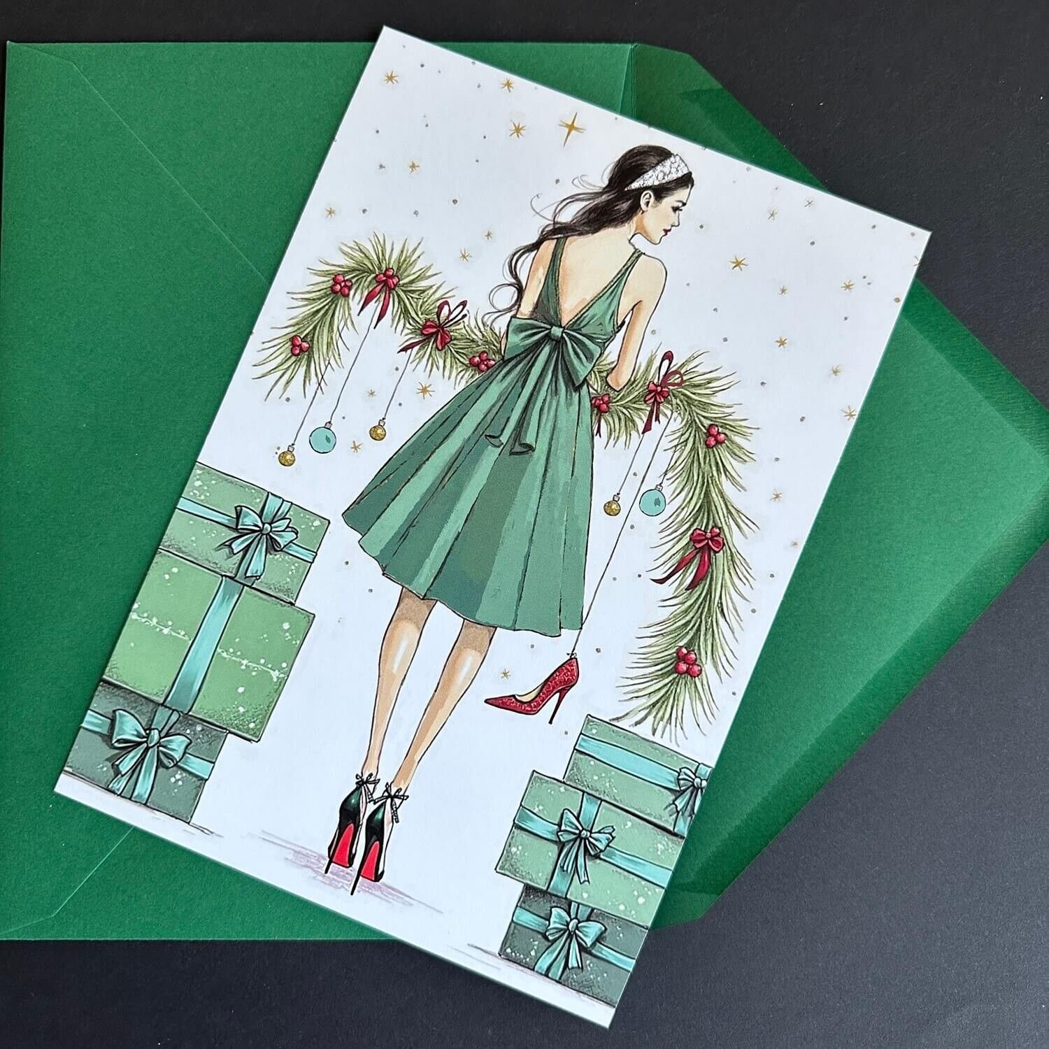 XL Weihnachts-Karte "Advent, Advent", DIN A5