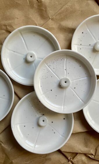 Porta incenso in cenere