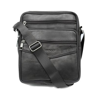 Sac Bandolera Petit Piel Zerimar | Sac Bandolera Hombre 25x19x8 cm