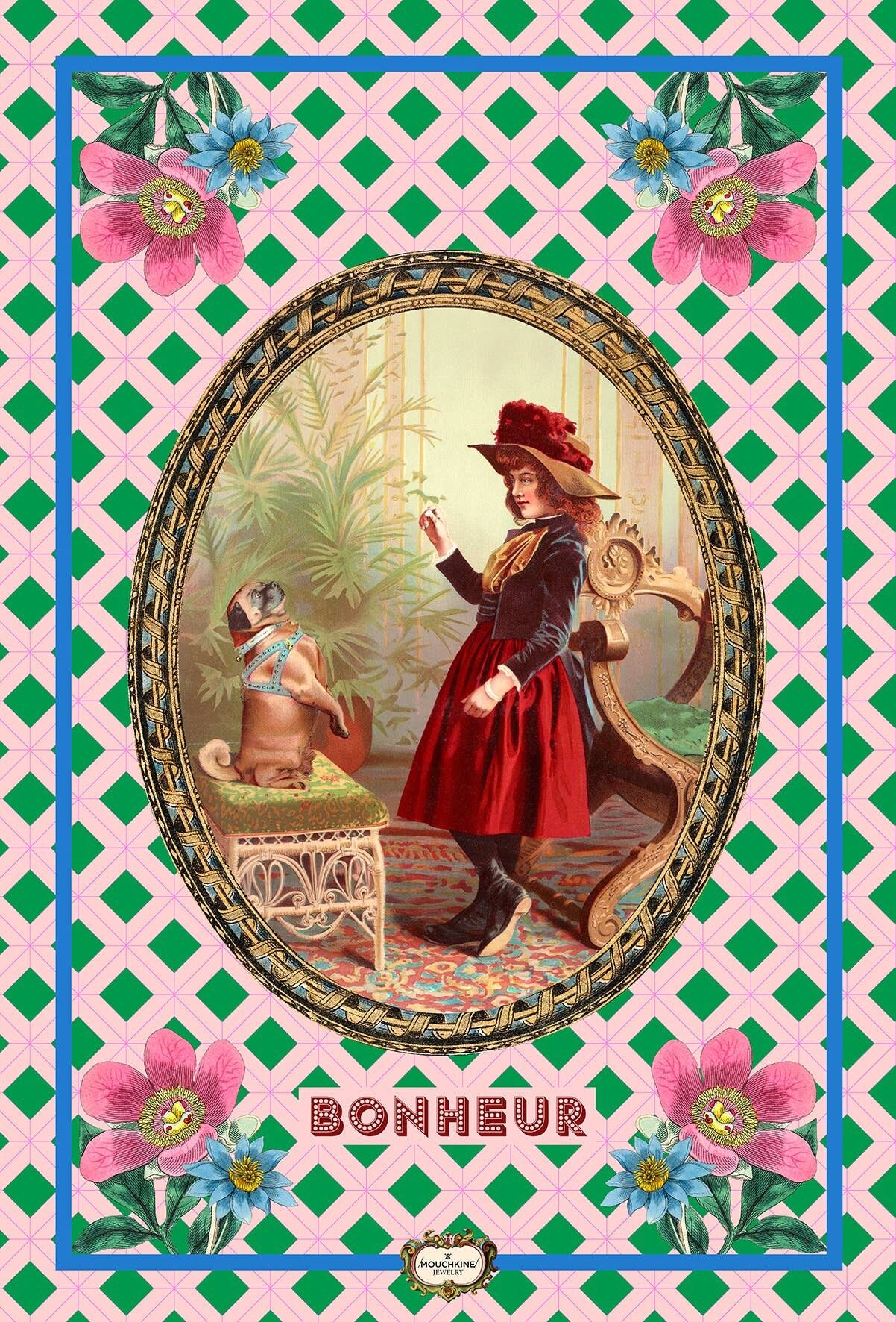 BELLE EPOQUE Wandbehang 140x95