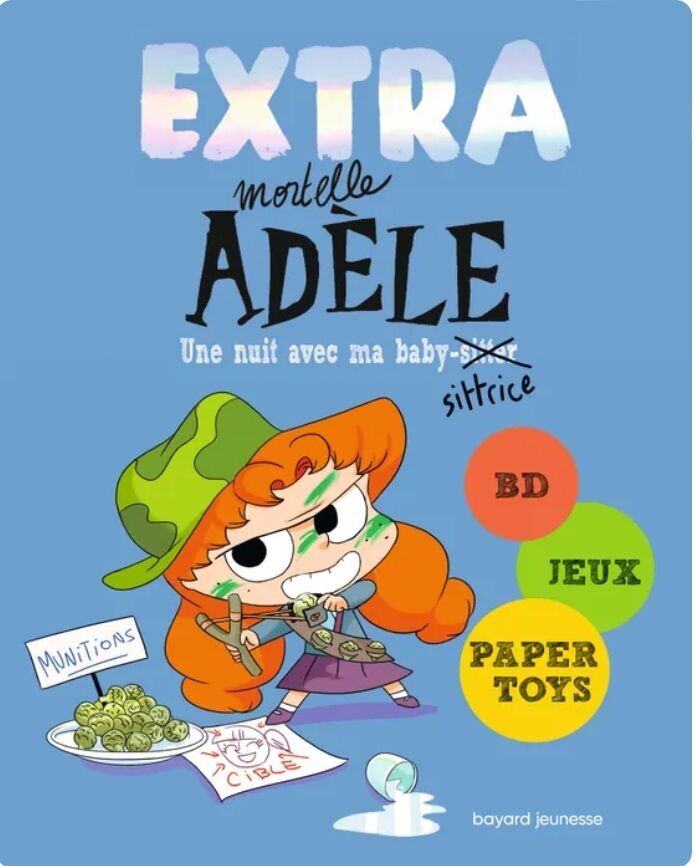 A NIGHT AT MY DEADLY BABY SITTER ADELE - GAME BOOK