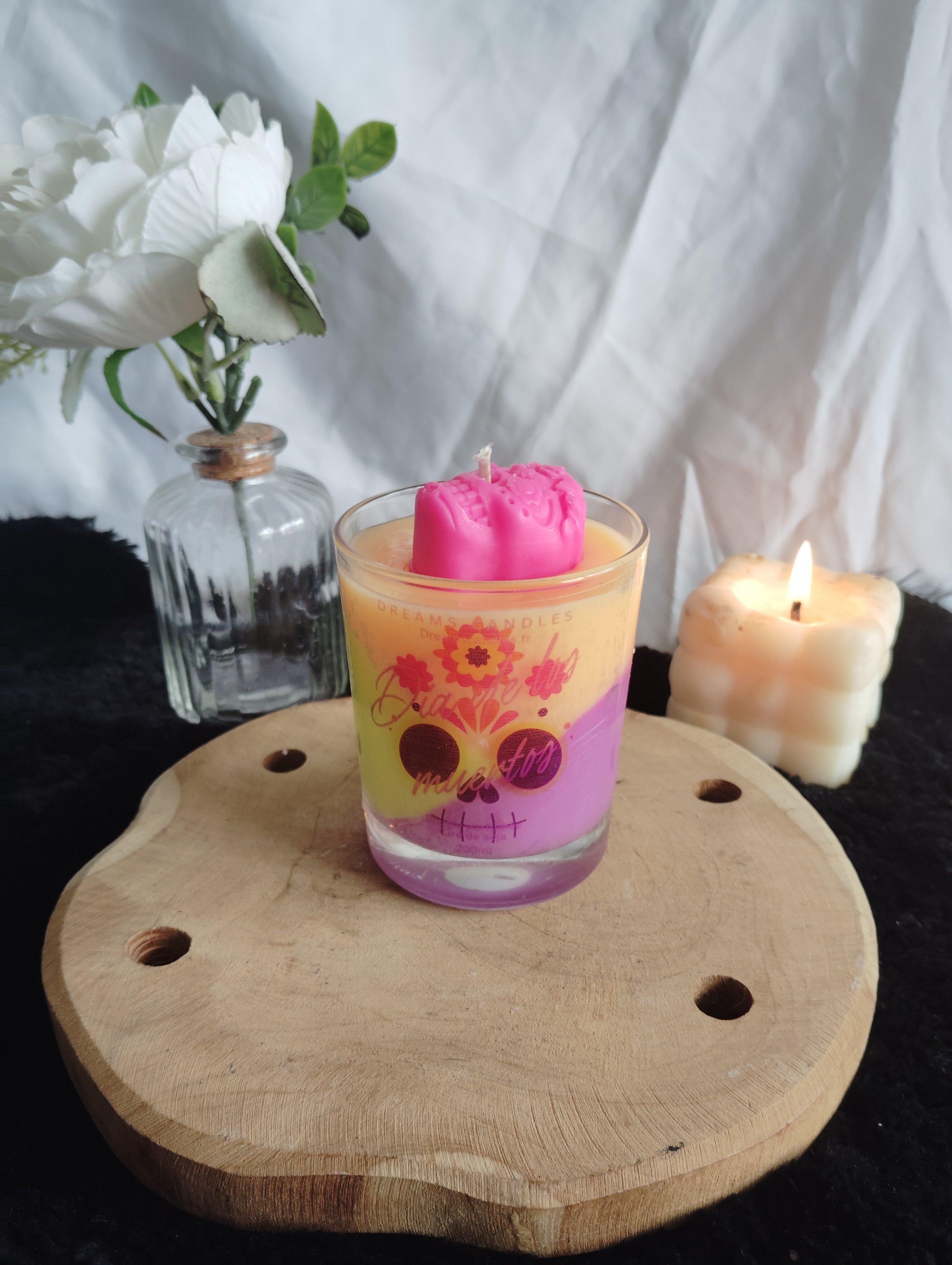 Day of the Dead Candle