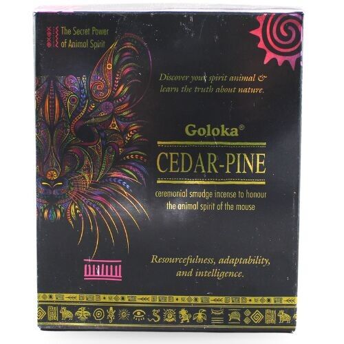 Goloka Räucherstäbchen aus Zedernholz