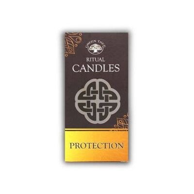 Candele rituali Green Tree Protection confezione da 10