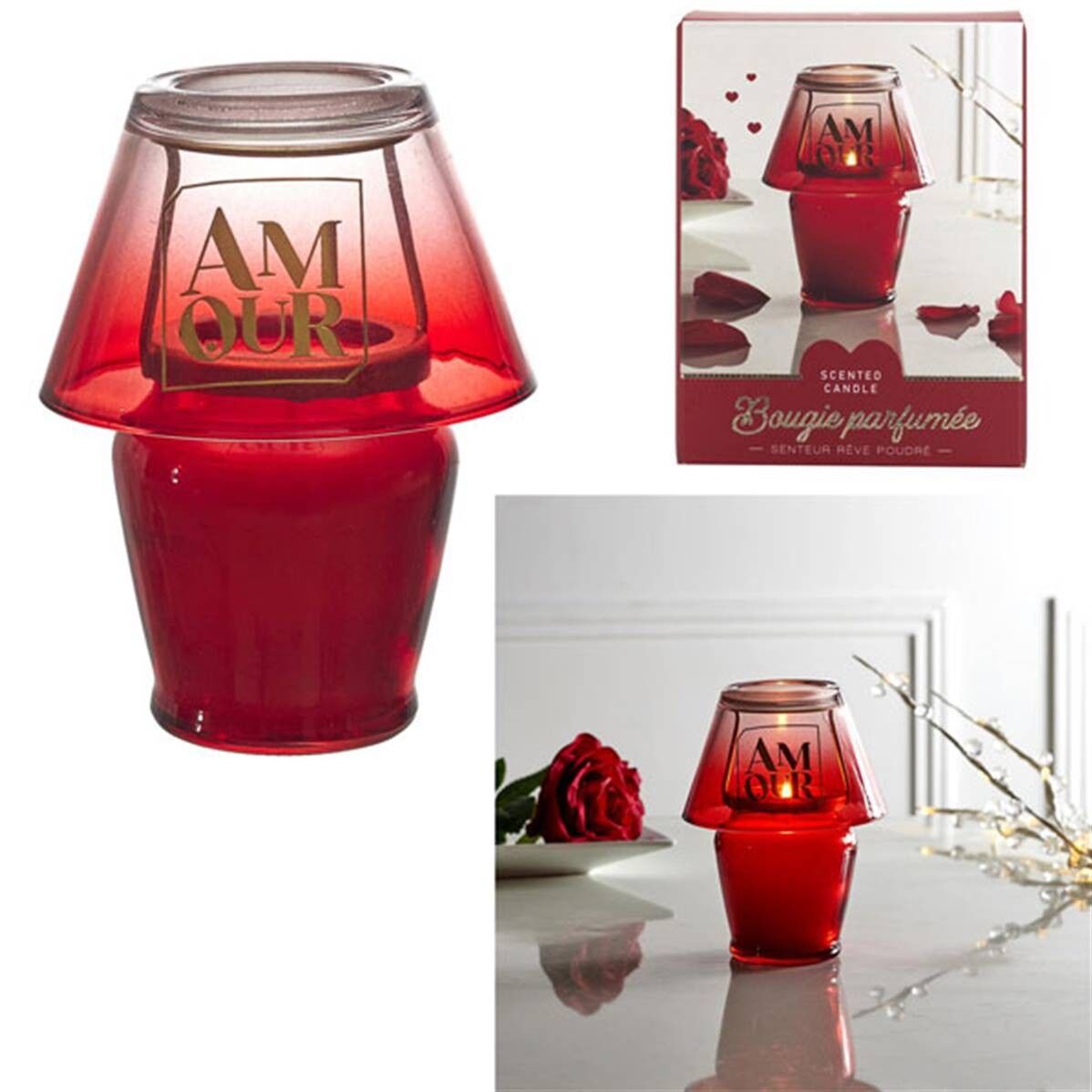 Candela profumata Love Lamp 9.7x12.5