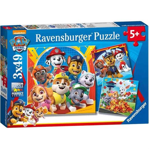 Puzzles 3X49 P - Prêts à Secourir / Pat'Patrouille