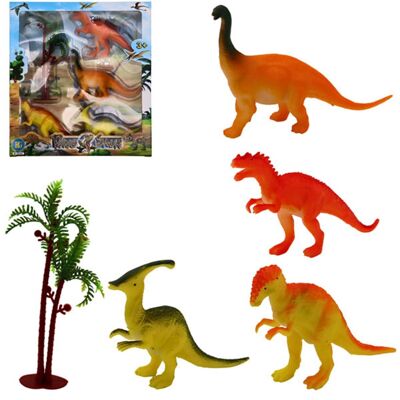 Dinosaurs 11-13 Cm with Accessories
