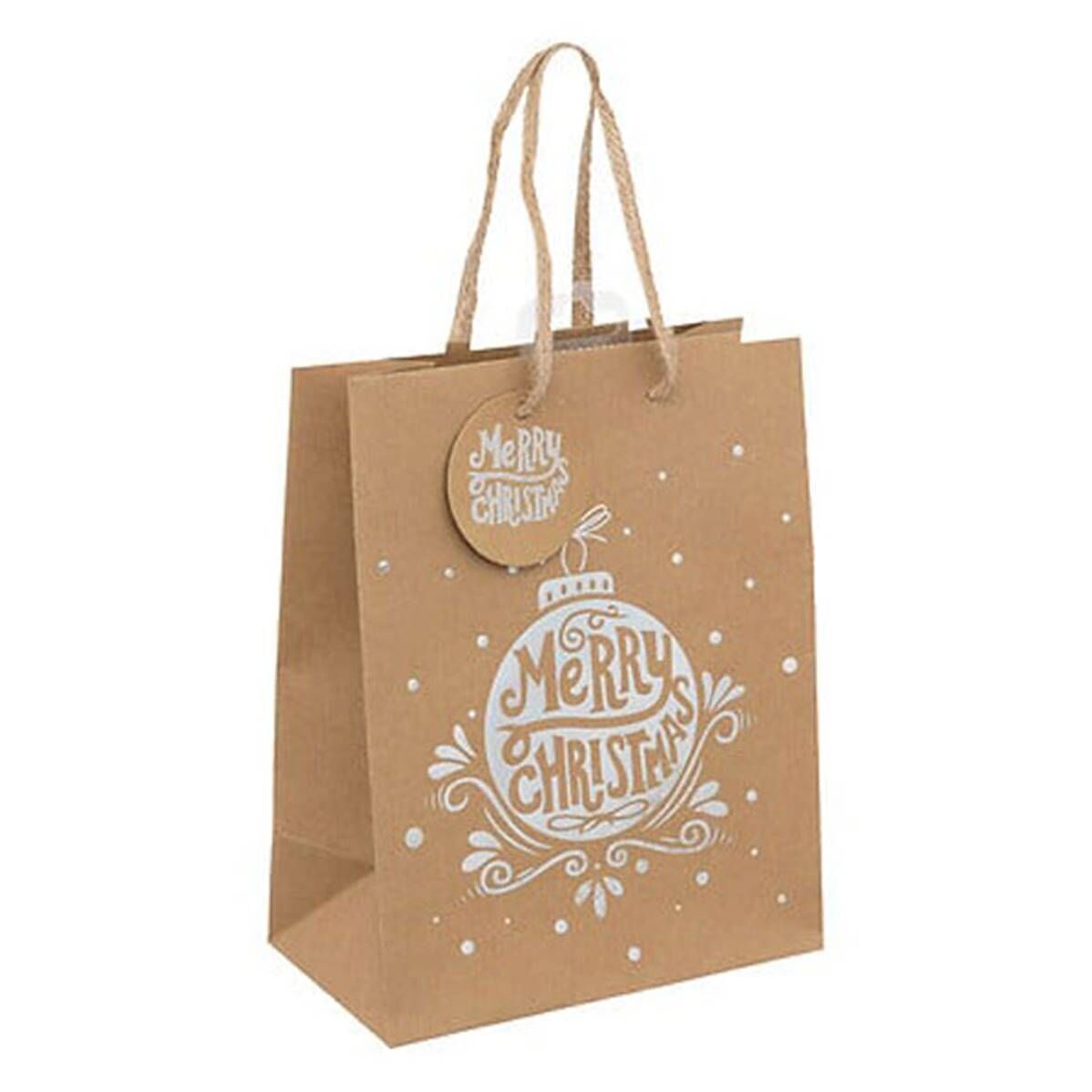 Borsa regalo Kraft Holo. P.M. 23 x 18 x 10 cm